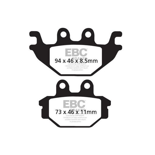 Brake Pad Fa-Hh Series Sintered Metal FA377HH