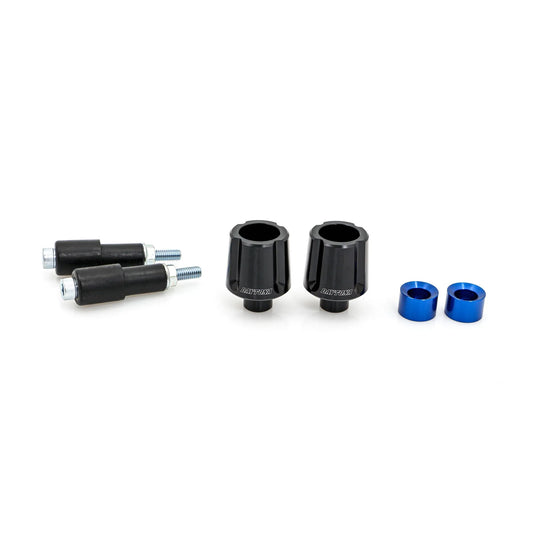 BAR END COMPASS BLUE