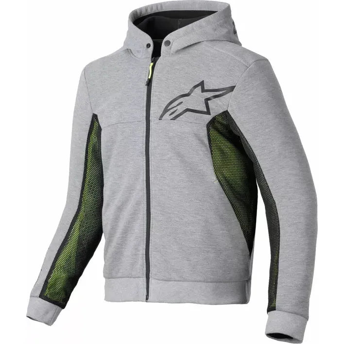 Chrome Air Sport Hoodie Grey/Yellow