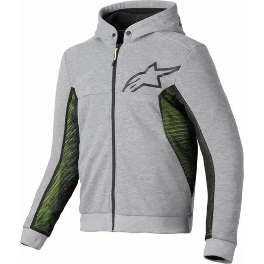 Chrome Air Sport Hoodie Grey/Yellow