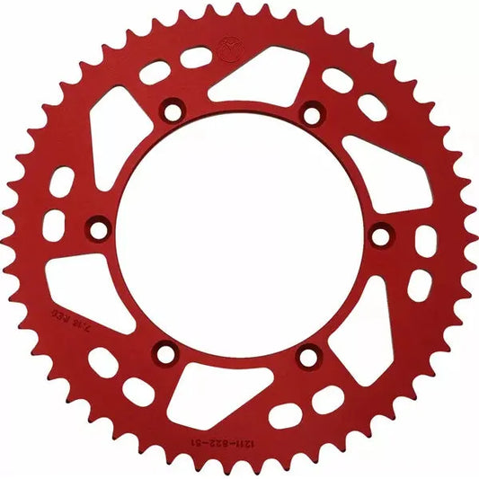 Sprocket Alu Mse Husq 51T Red 1211-822-51-13