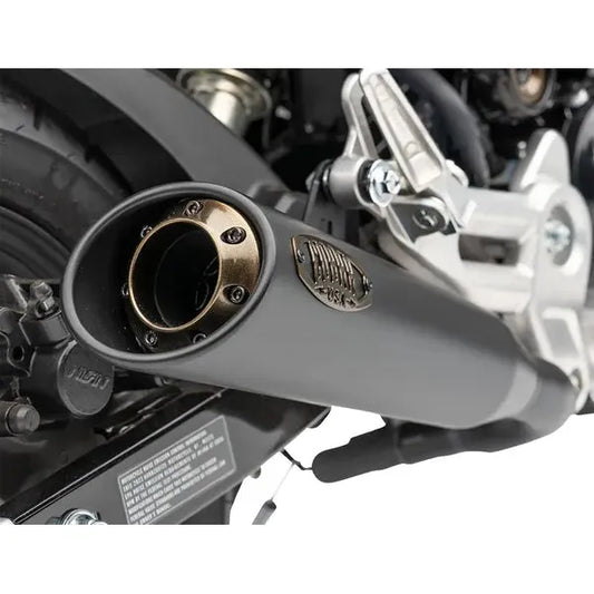 Slip-On Muffler (Black) With Bronze Tip Grom 22-23