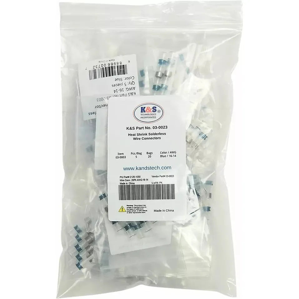 Wire Conn 20Pk Awg16-14 03-0023