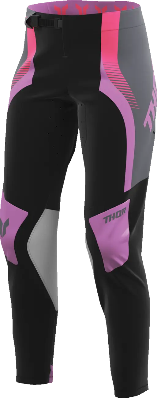 PANTS WOMENS SPORTMODE VELOCITY BLACK/ORCHID 13/14