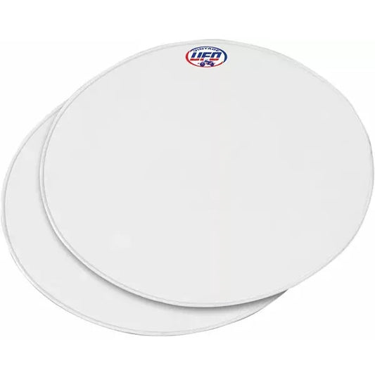 Uni Oval Plate Wh 2Pc Me08048@W