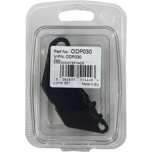 Brake Pad Organic Scooter Odp030