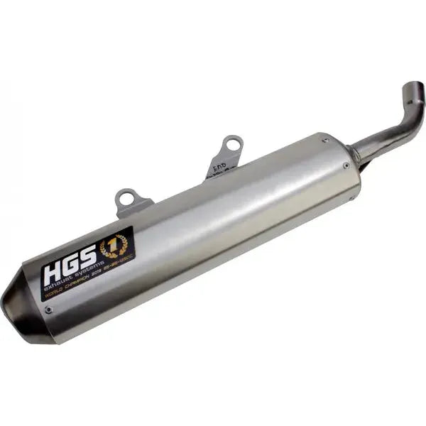 Silencer Enduro Exc/Te125 17-19 Grey/Steel