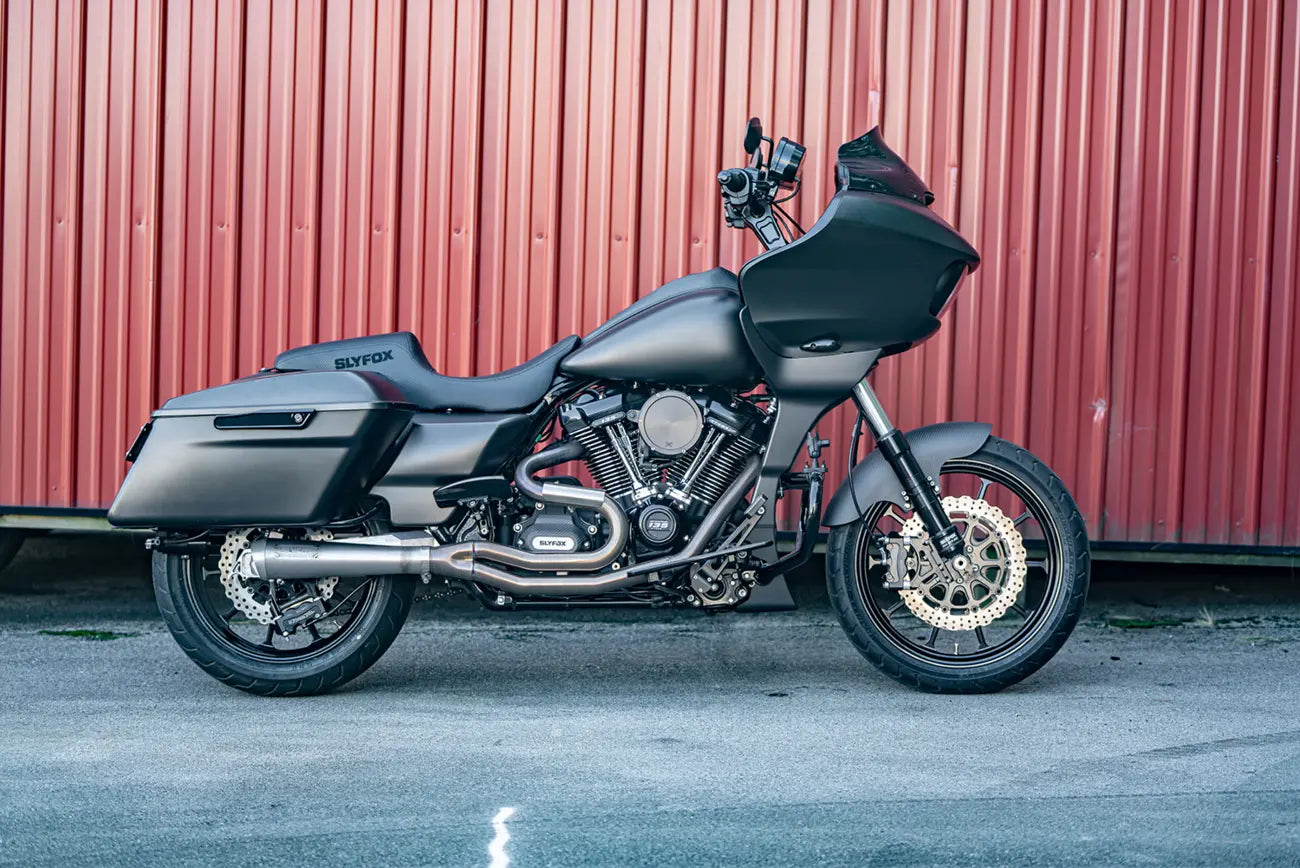 DRIFTER SEAT SLIPSTOP BK LOGO TOURING 23.5 & UP