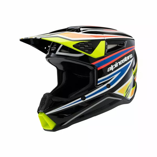 Youth S-M3 Wurx Helmet Black/Yellow