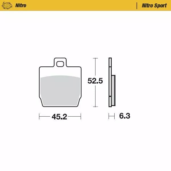 Brake Pad Nitro Sport 098022