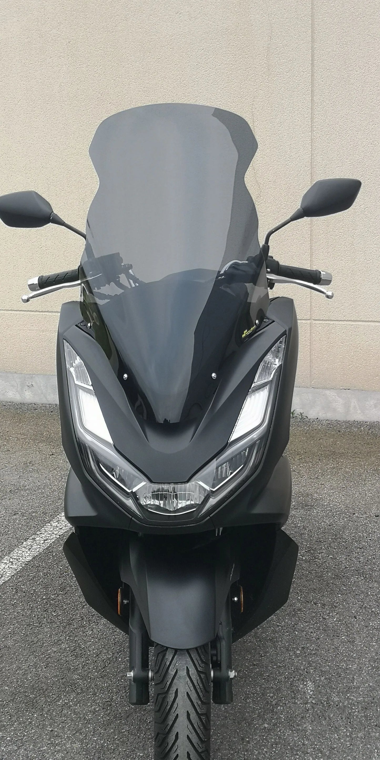 WINDSCREEN HP HONDA PCX125 SMOKE