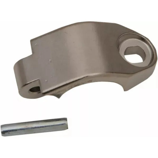 163 - Clamp  Nickel-Colored  With Coiled Spring Pin 0720546