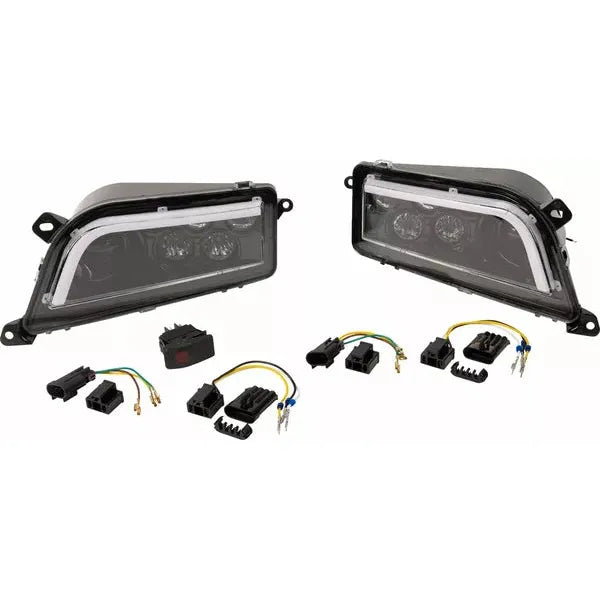 Led Hdlght Rzr900/1000 Bk 100-3358-Pu