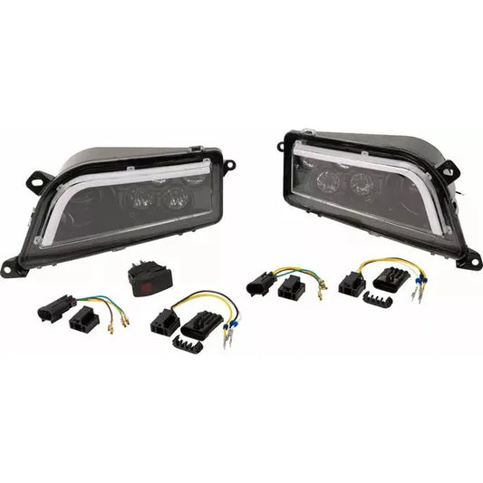 Led Hdlght Rzr900/1000 Bk 100-3358-Pu