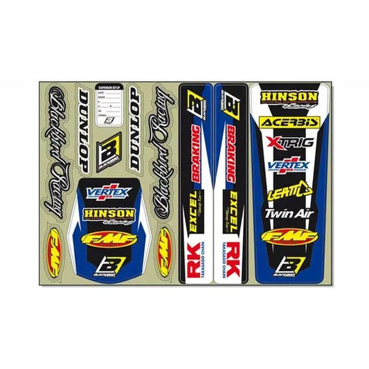 Decal Logo Kit Bl 5241