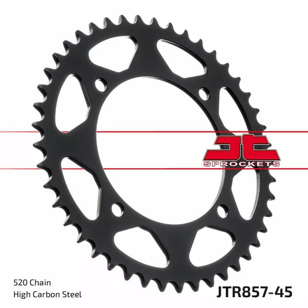 Sprocket Rear 45T 520 Blk Jtr857.45Zbk