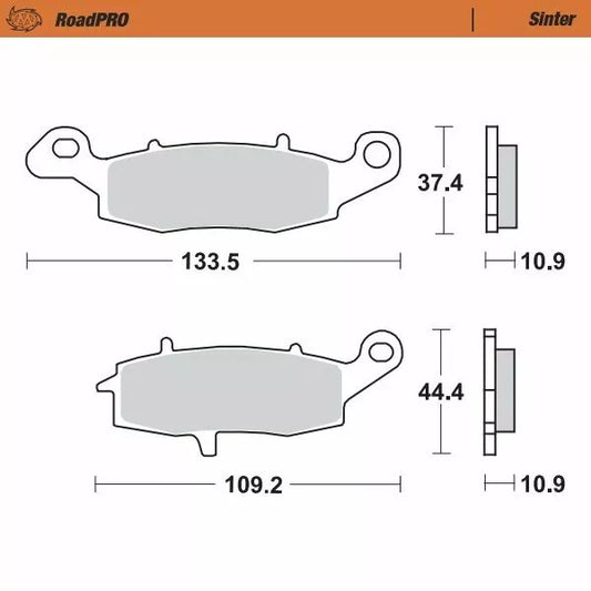 Brake Pad Sinter Rear 410902