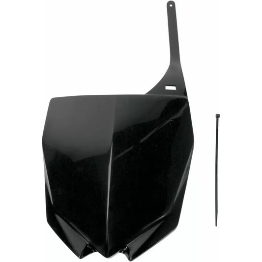 Front#Plate Yz15-21 Yzf10-17 Blk Ya04813#001