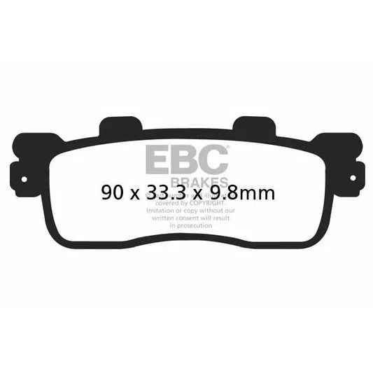 Brake Pad Sfa-Series Carbon Scooter SFAC492