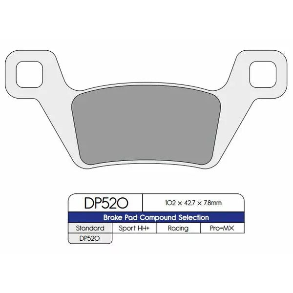 Brake Pad Sintered Dp520