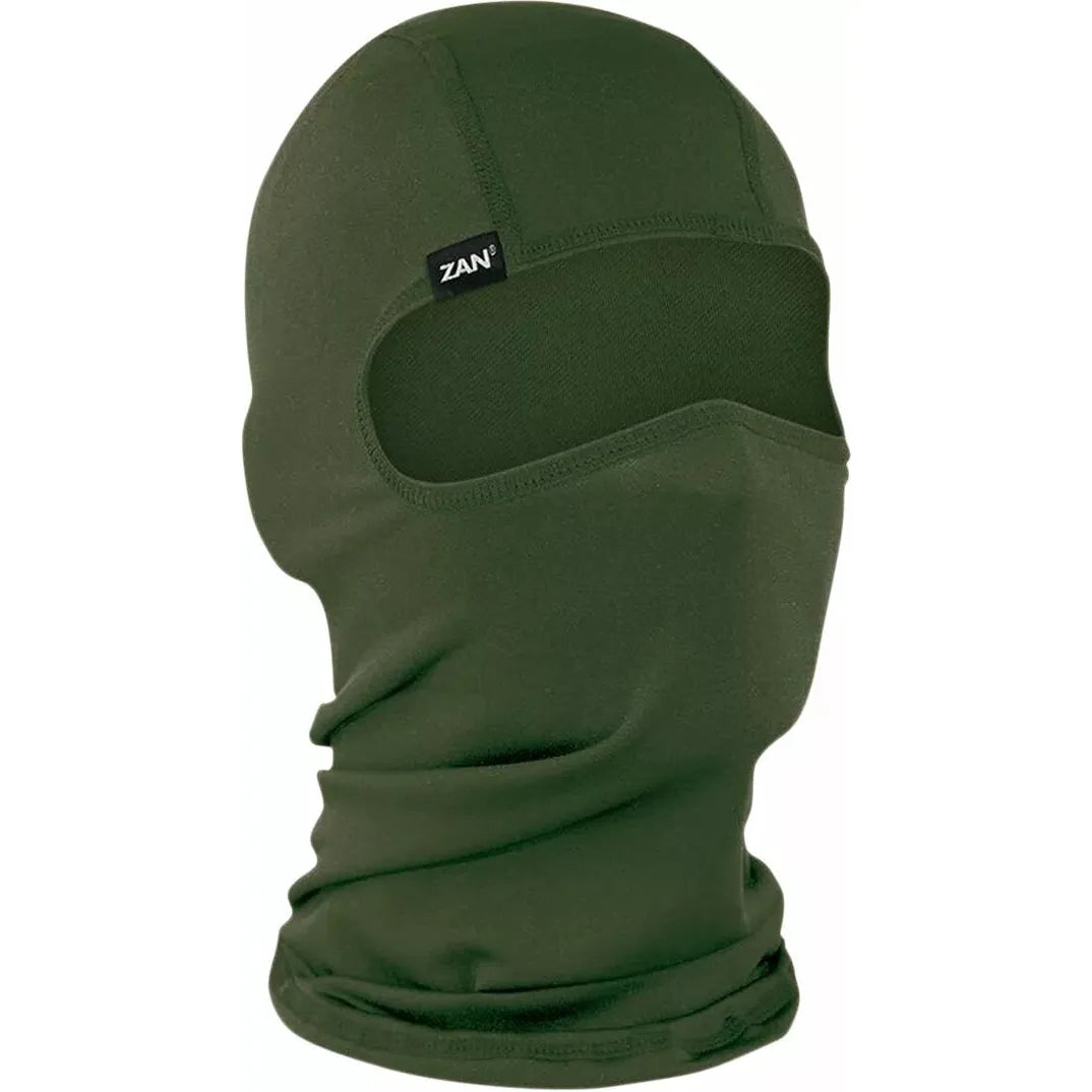 Balaclava Poly Olive D Wbp200