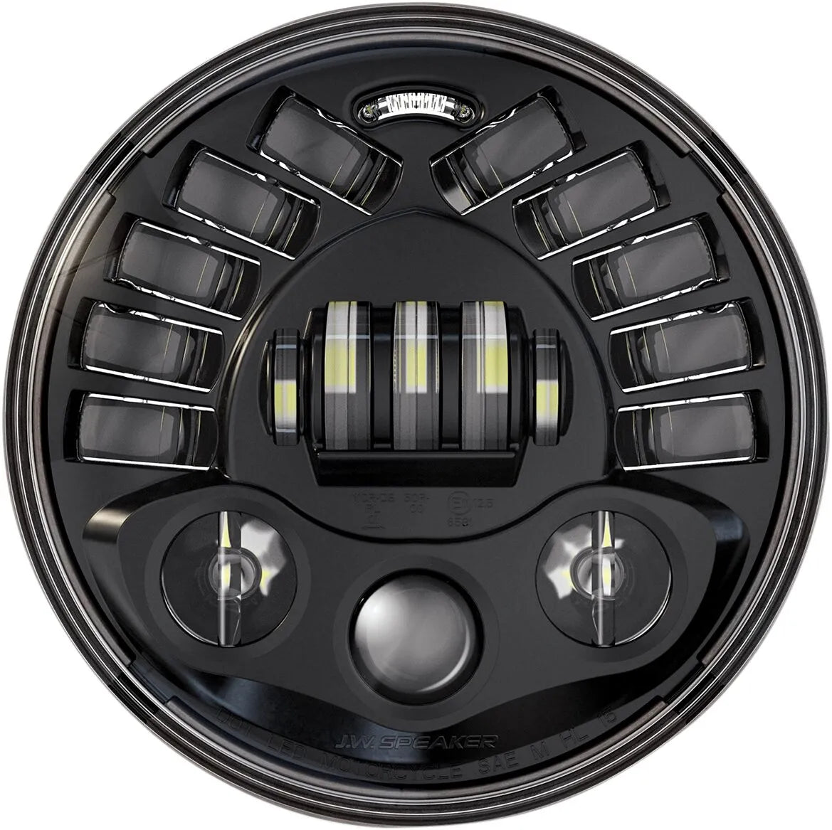HEADLIGHT ADAP2 8790 BLK 7"