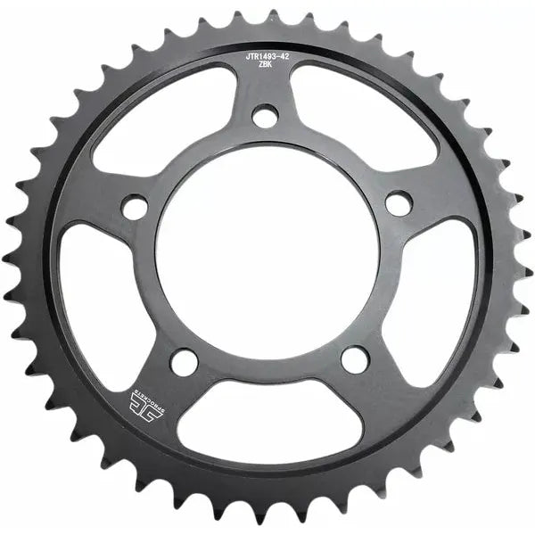 Sprocket Rear 42T 530 Blk Jtr1493.42Zbk
