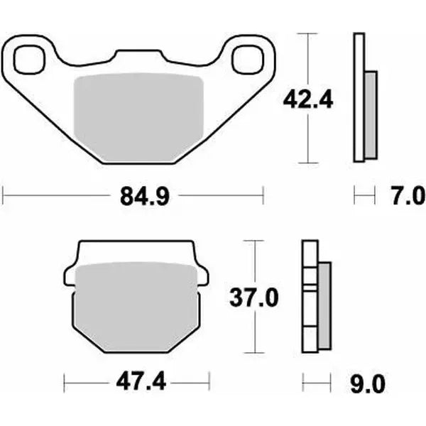 Brake Pad Nitro 090121