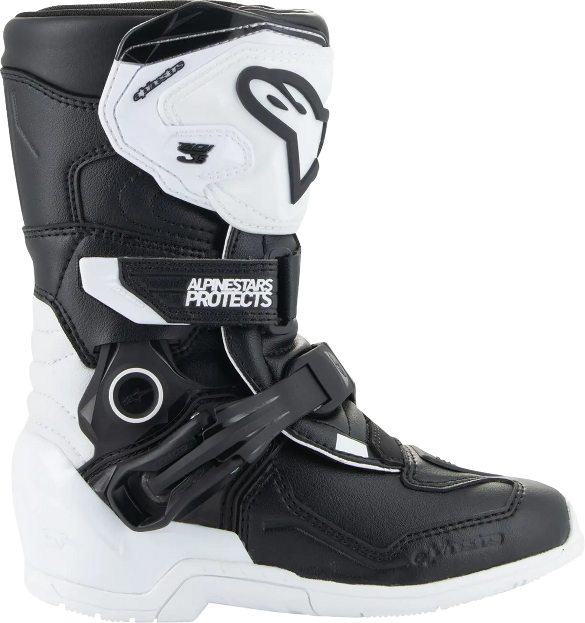 BOOT T3S KIDS WHT/BLK 12