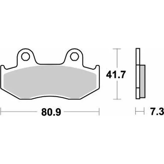 Brake Pad Nitro 090421