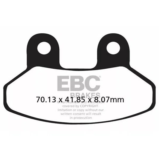 Brake Pad Sfac Series Carbon Fiber Scooter SFAC305