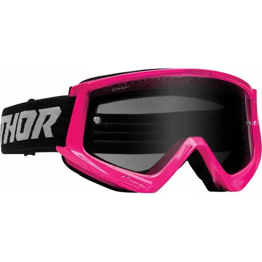 Goggle Cmbt Rcr Sand Fl Pink/Grey