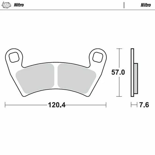 Brake Pad Nitro 098421