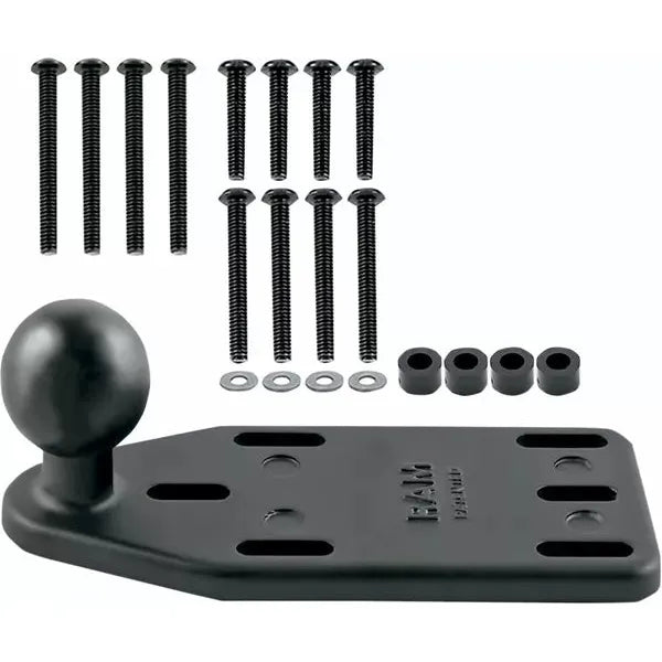 Brake/Clutch Reservoir Cover Mount Base with 1" Ball