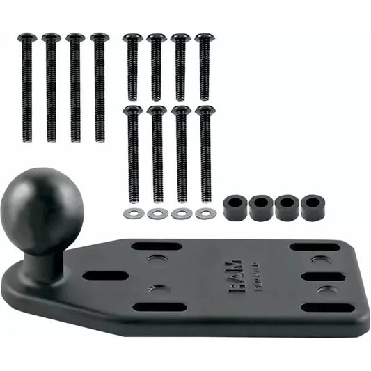 Brake/Clutch Reservoir Cover Mount Base with 1" Ball