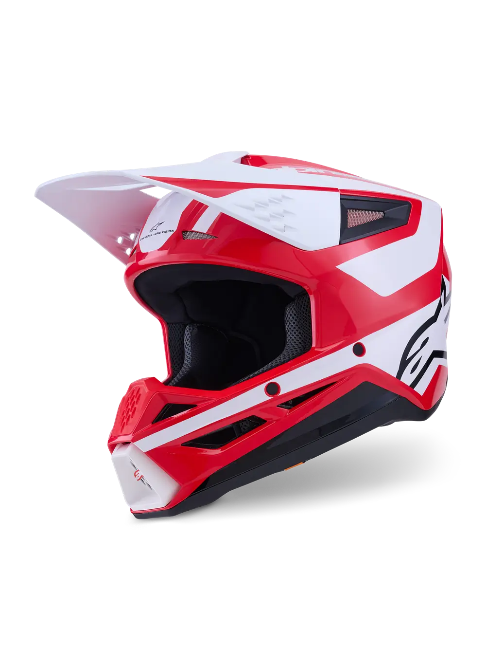 HELMET SM3 HEAT RED/WH/BLK M