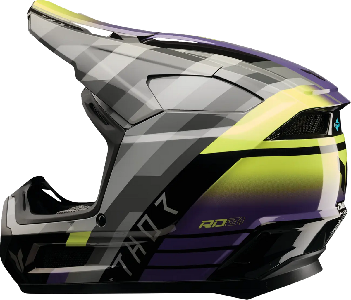 HELMET FLEET YTH CAMBER BK/PU L