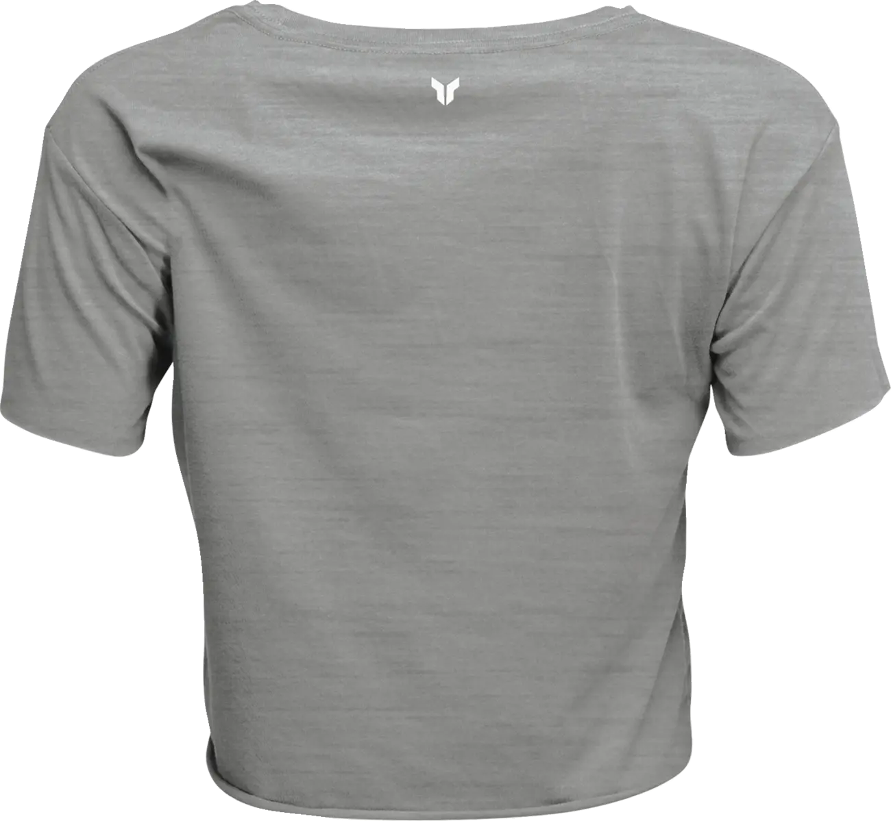 TEE WOMENS CORP HTR GRAY XL