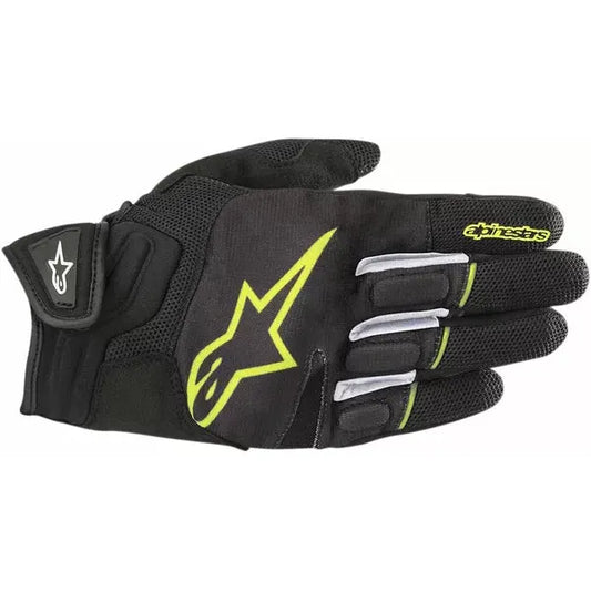 Atom Gloves Black/Hi-Viz Yellow