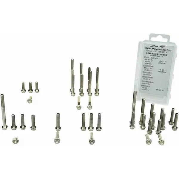 Titanium Bolt M6X11 Pack Of 6 Stim6Fpcr-06