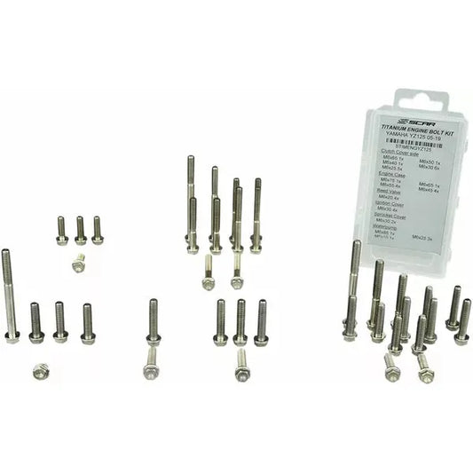Titanium Bolt M6X11 Pack Of 6 Stim6Fpcr-06