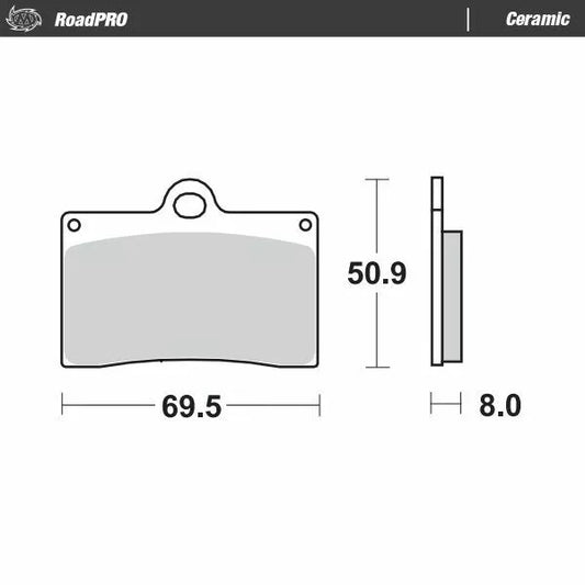Brake Pad Ceramic 402004