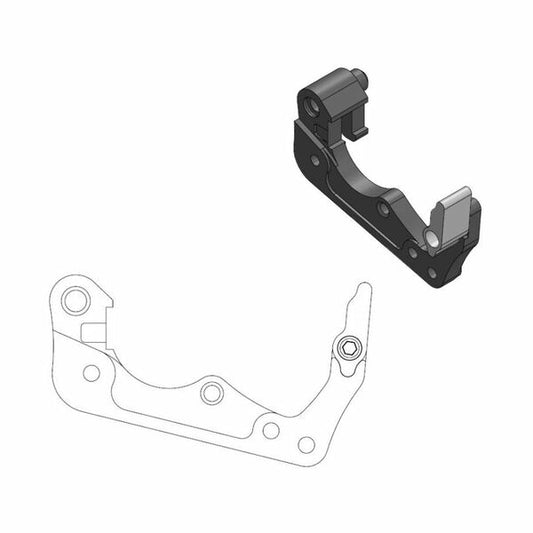 Brake Caliper Adaptor Black 211094