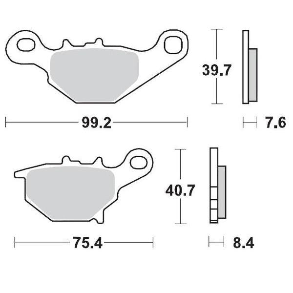 Brake Pad Racing 094811