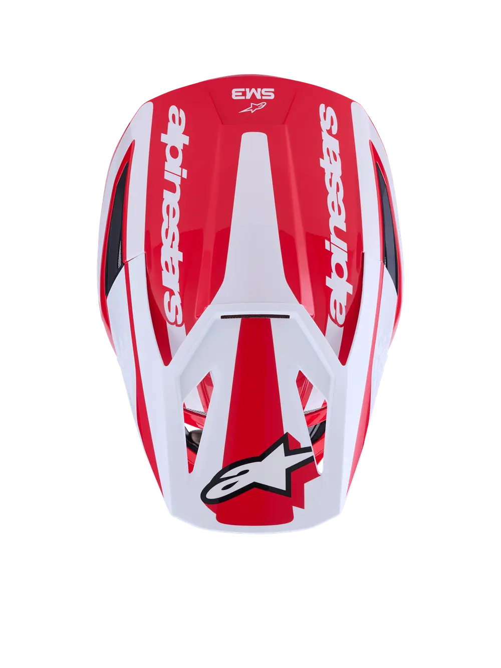 HELMET SM3 HEAT RED/WH/BLK M
