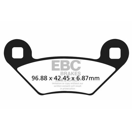 Brake Pad Fa-Tt Series Carbon Offroad FA475TT