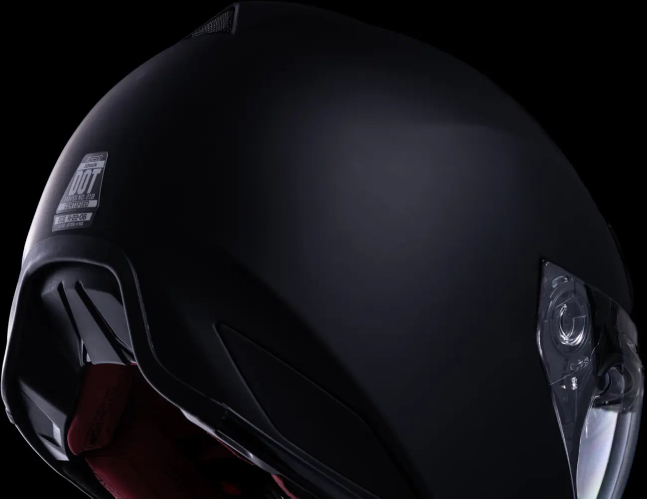 HELMET DOMN RUB BK MD