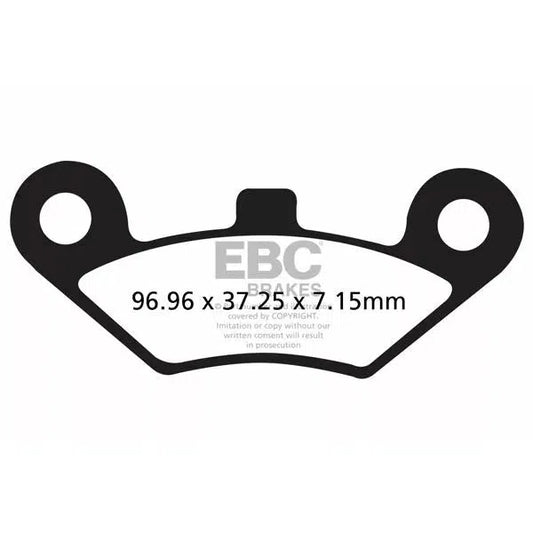 Brake Pad Fa-R Series Sintered Metal FA453R