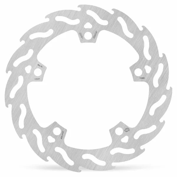 Brake Disc Flame Front R 110883
