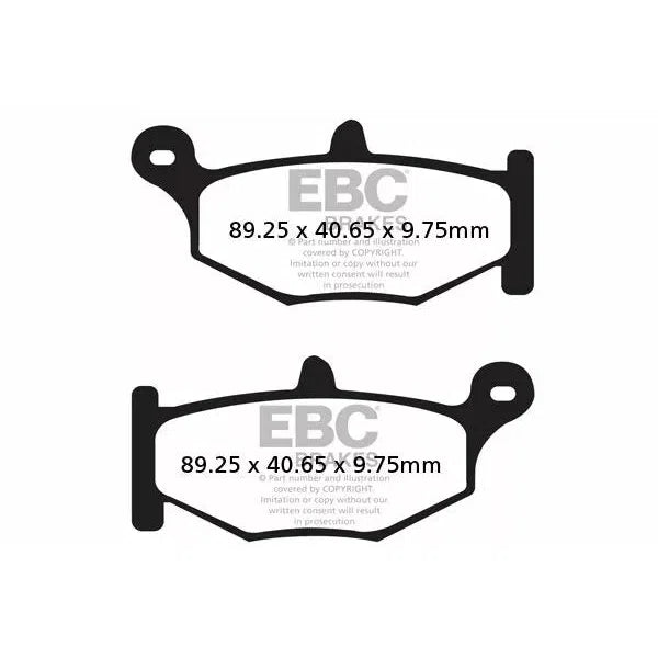 Brake Pad Fa-V Series Sintered Metal/Organic Compound FA419V